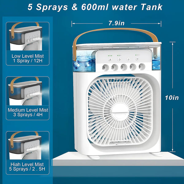 Portable USB Air Cooler Fan