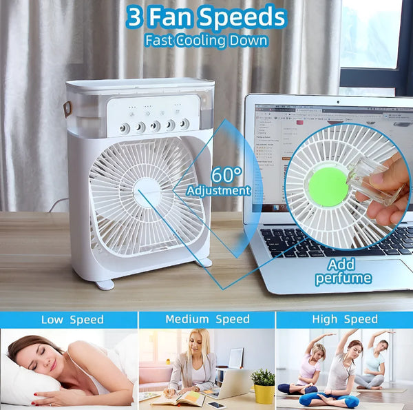 Portable USB Air Cooler Fan