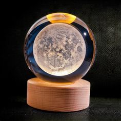 Moon Crystal Ball Night Lamp