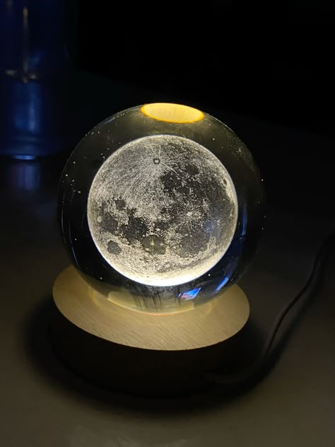 Moon Crystal Ball Night Lamp