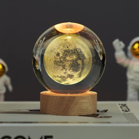 Moon Crystal Ball Night Lamp