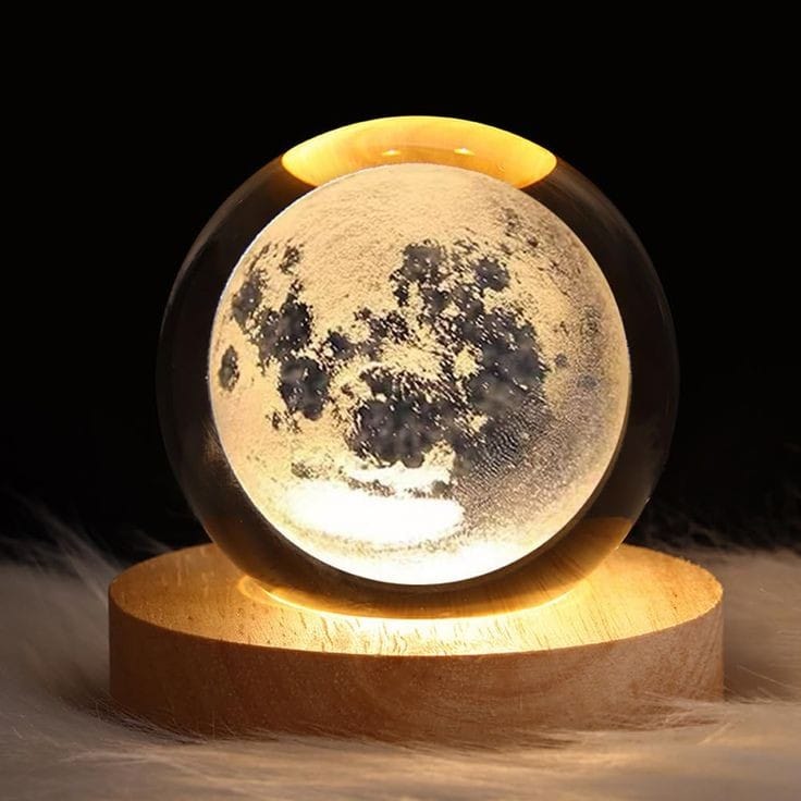 Moon Crystal Ball Night Lamp